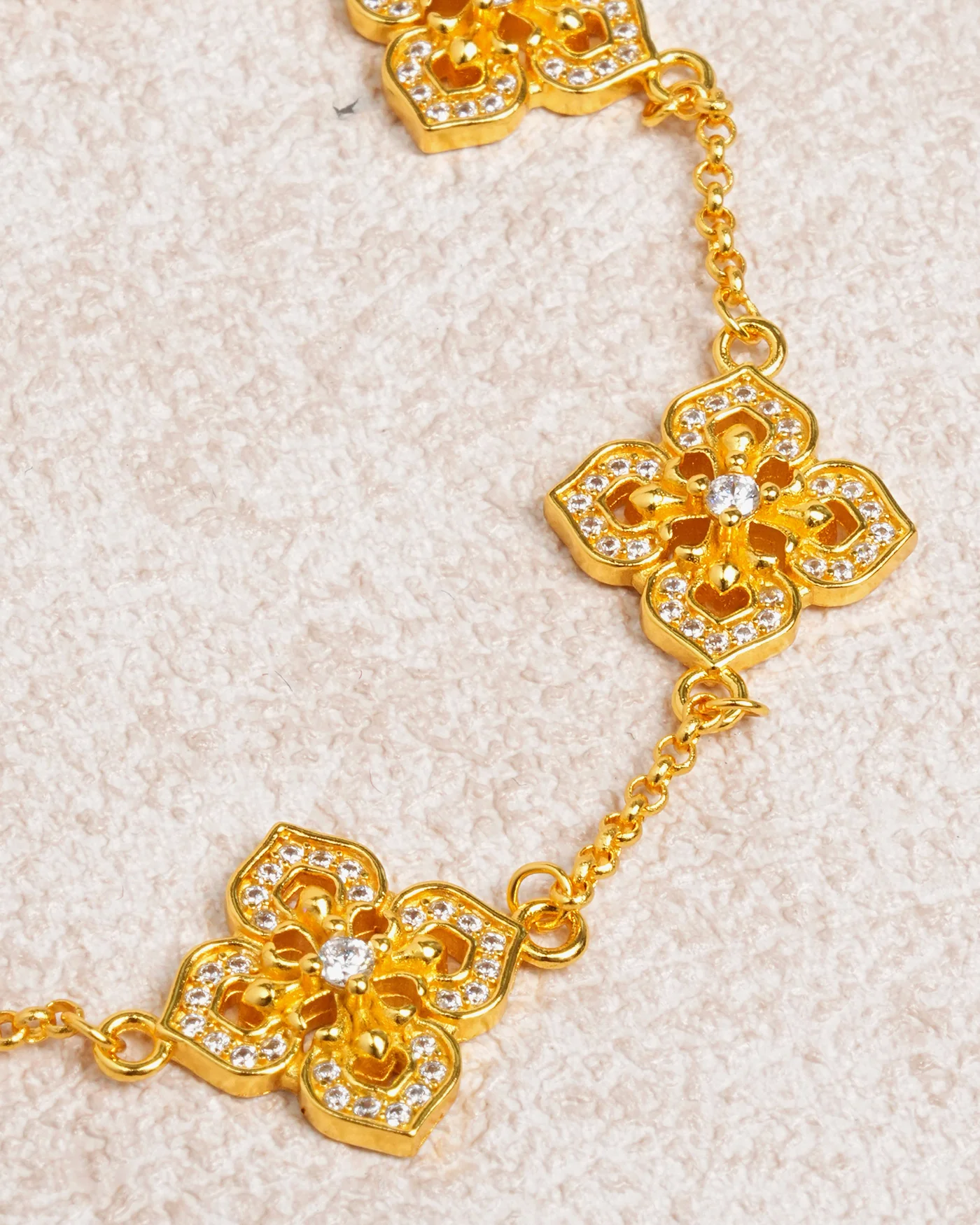 Gold Brass Bracelet - Image 2