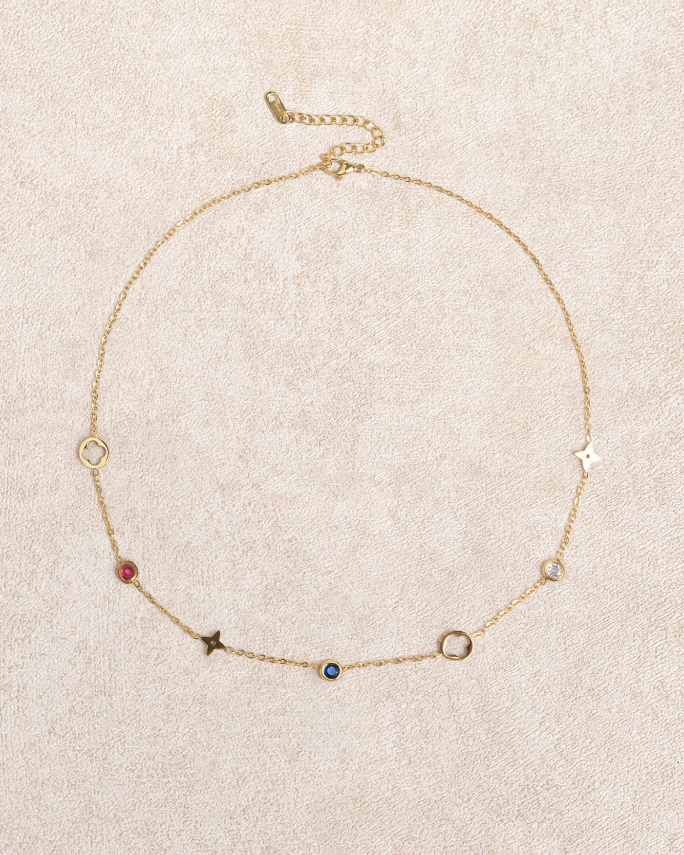 Gold Titanium Steel Necklace