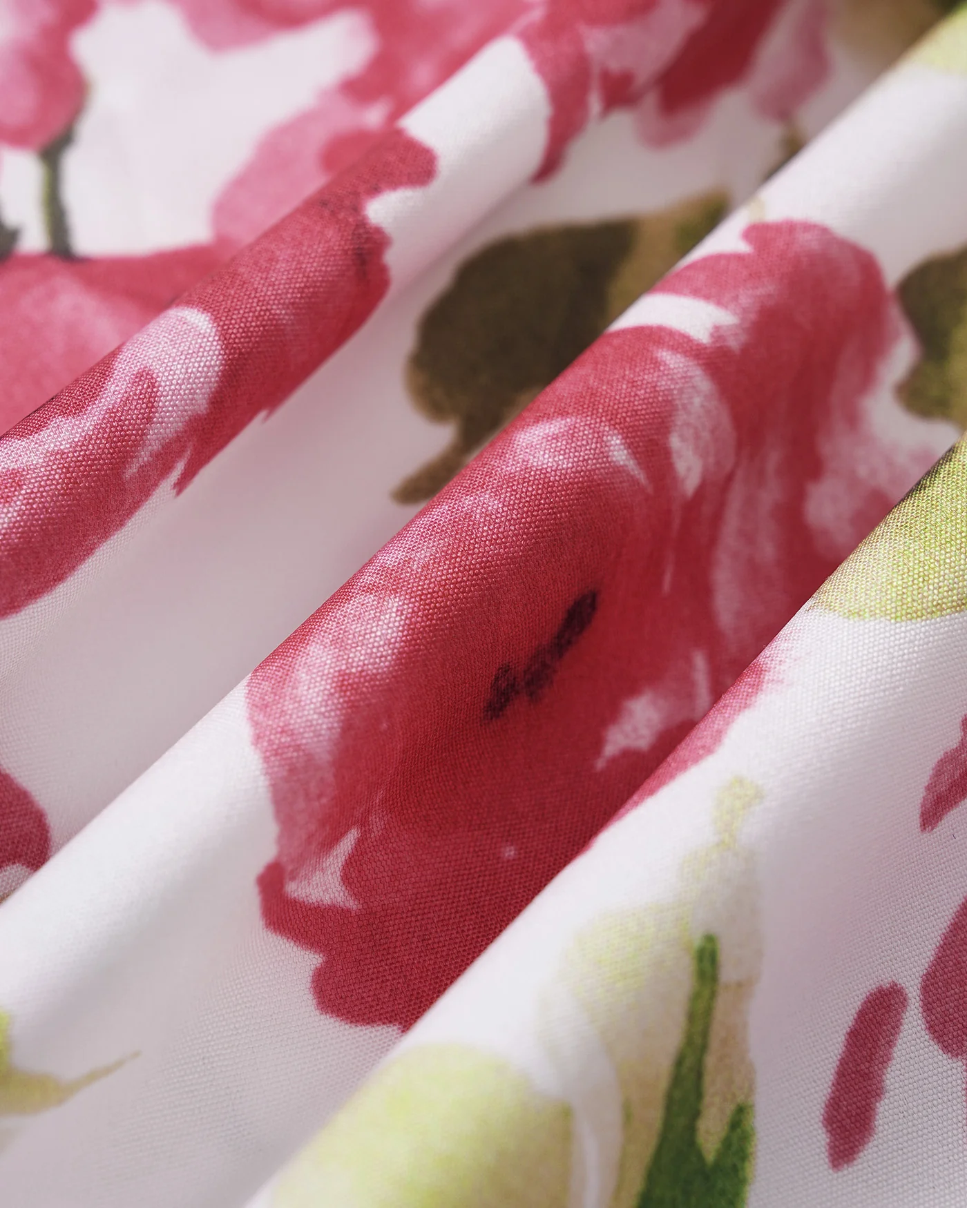 Pink Collar Belt Floral Maxi Dress - Image 8