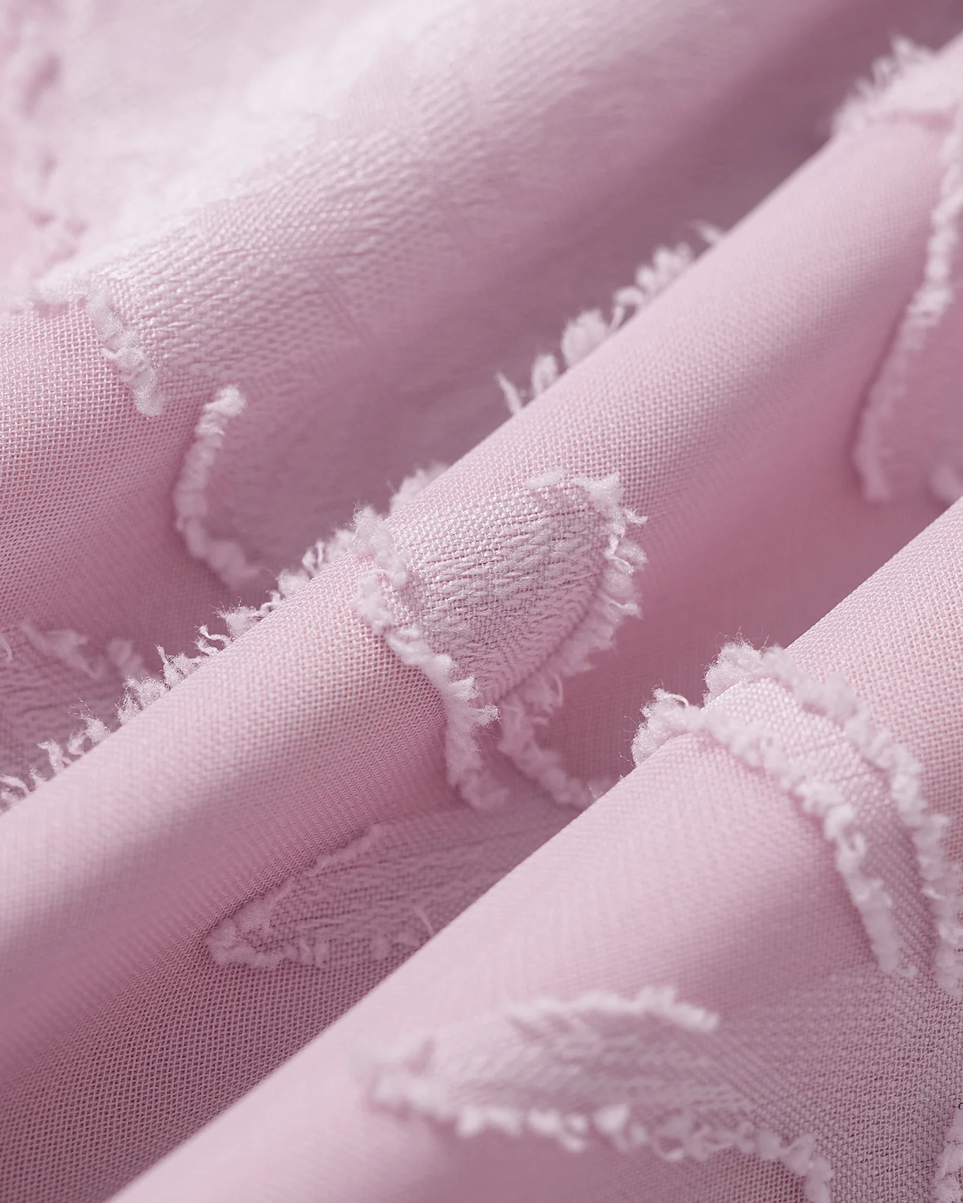 Pink Jacquard Slip A-Line Mini Dress - Image 8