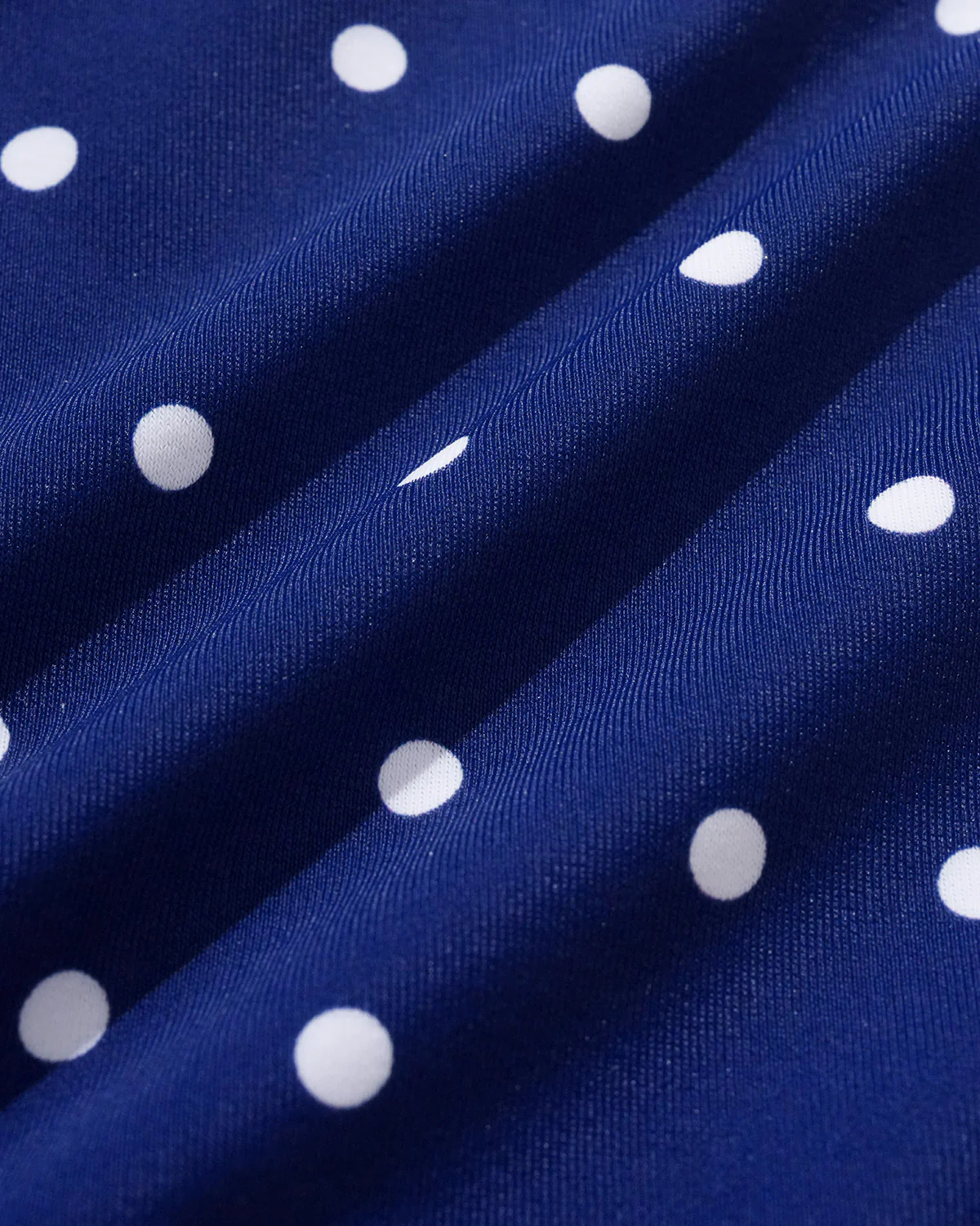 Royal Blue Polka Dot Bikini Set - Image 6