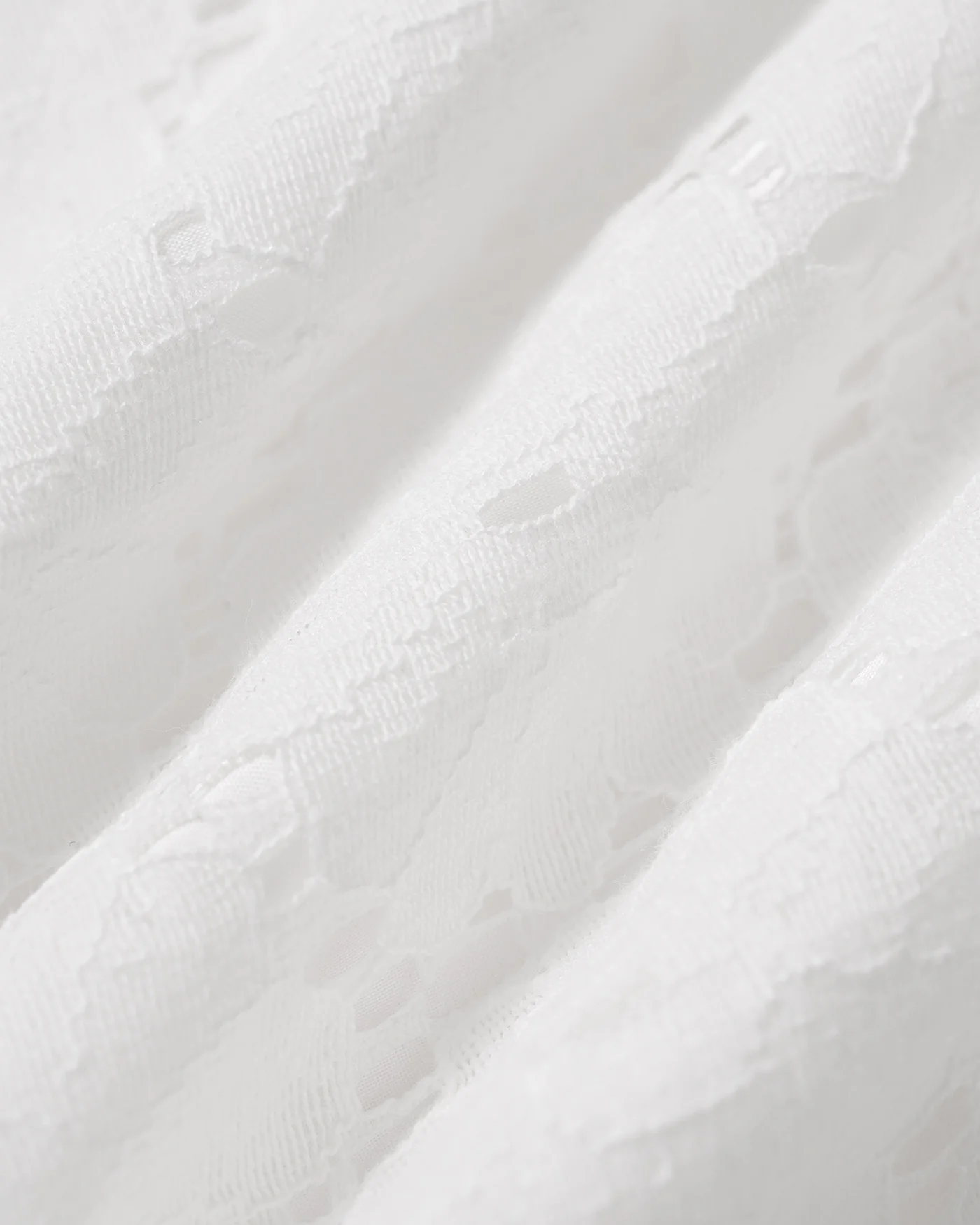 White Textured Cut Out Slip Maxi Dress - Image 8
